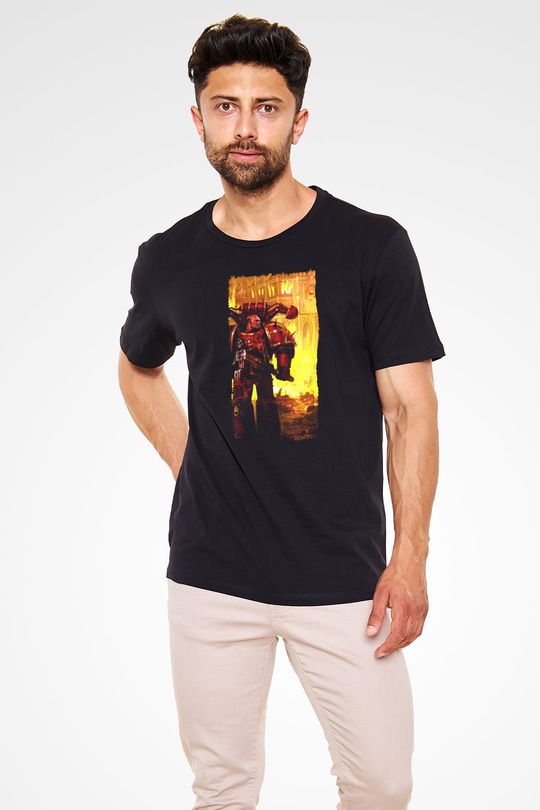 Warhammer Siyah Unisex Tişört T-Shirt