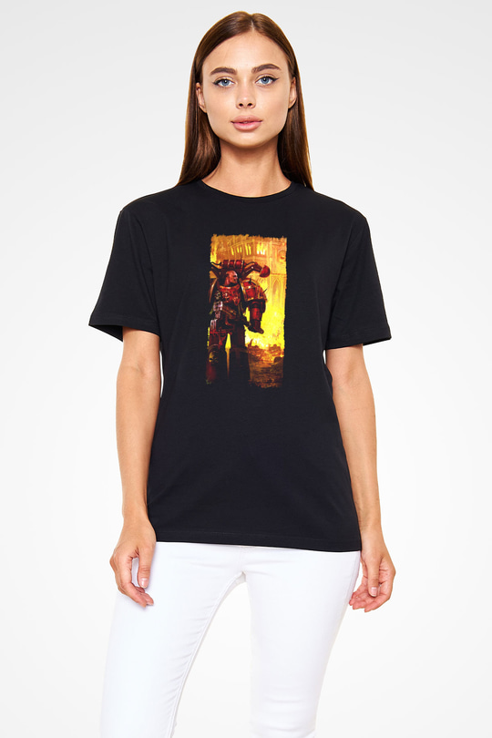 Warhammer Siyah Unisex Tişört T-Shirt