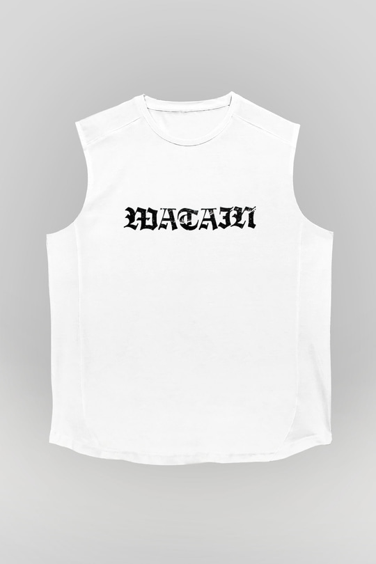 Watain Beyaz Unisex Kolsuz Tişört