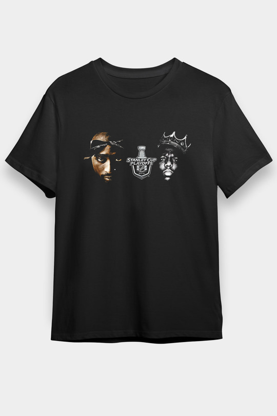West Side Connection Baskılı Unisex Siyah Tişört - Tshirt