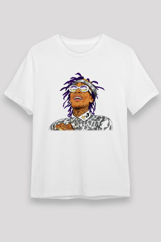 Wiz Khalifa Beyaz Unisex Tişört T-Shirt - TişörtFabrikası