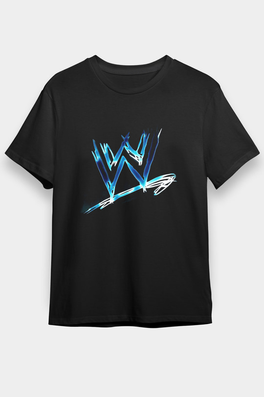 WWE Siyah Unisex Tişört