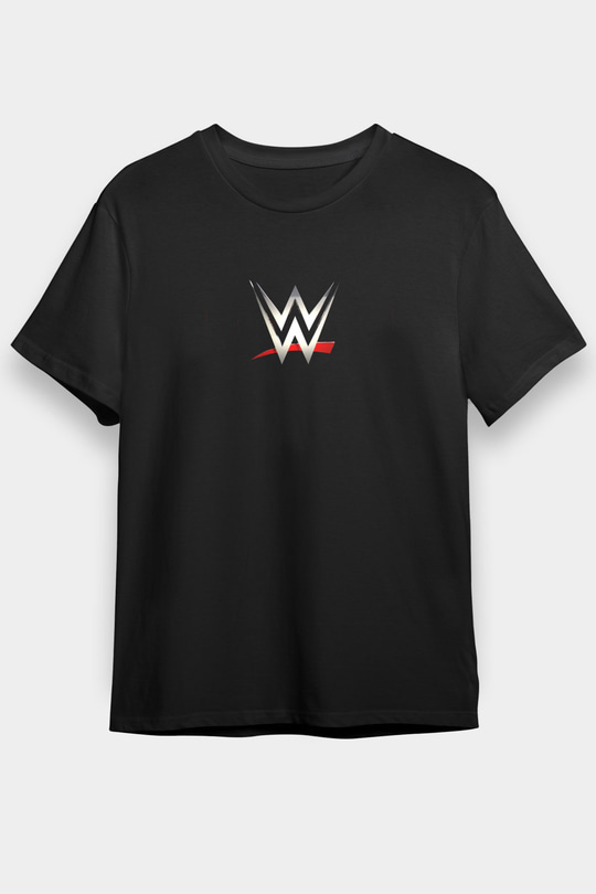 WWE Siyah Unisex Tişört
