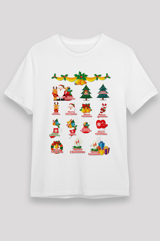 Yılbaşı Beyaz Unisex Tişört T-Shirt - TişörtFabrikası