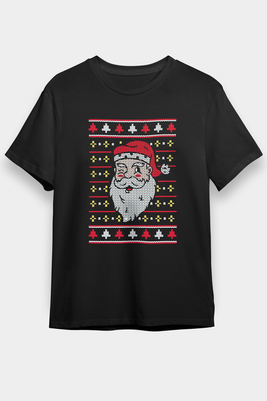 Yılbaşı Siyah Unisex Tişört T-Shirt - TişörtFabrikası