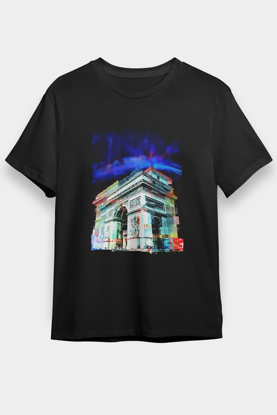 Zafer Takı Siyah Unisex Tişört T-Shirt - TişörtFabrikası