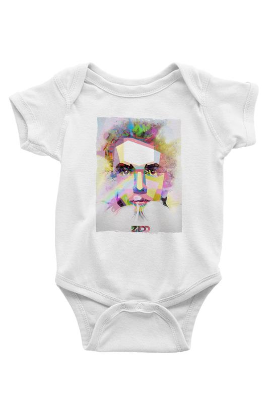 Zedd Beyaz Bebek Body - Zıbın