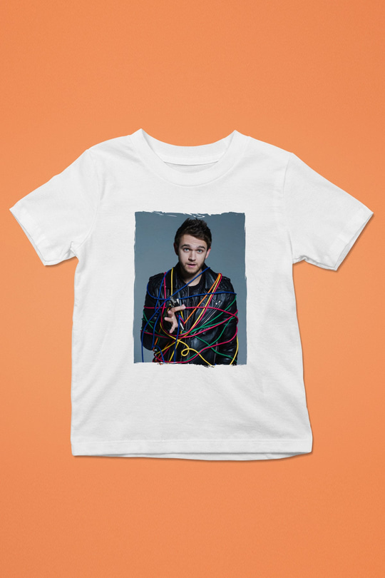 Zedd Beyaz Unisex Çocuk Tişört