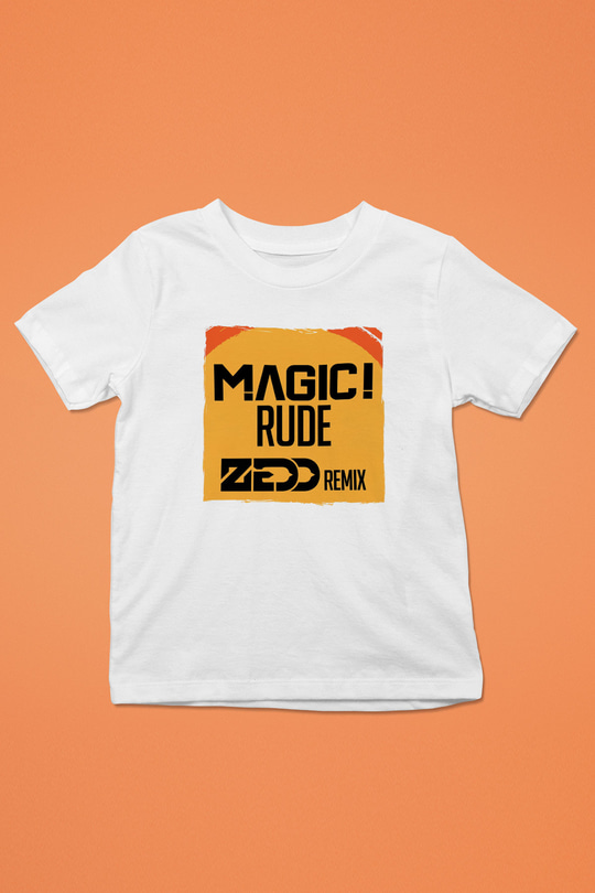 Zedd Beyaz Unisex Çocuk Tişört