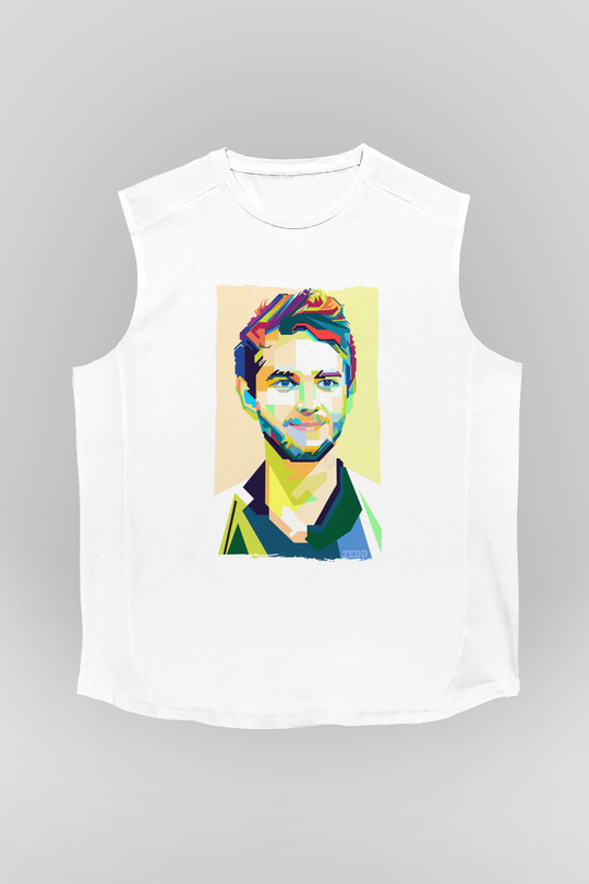 Zedd Beyaz Unisex Kolsuz Tişört