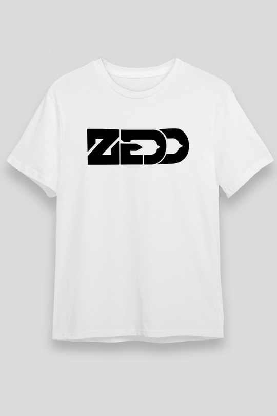 Zedd Beyaz Unisex Tişört T-Shirt - TişörtFabrikası