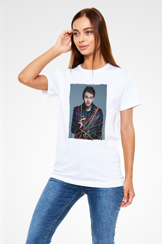 Zedd Beyaz Unisex Tişört T-Shirt - TişörtFabrikası