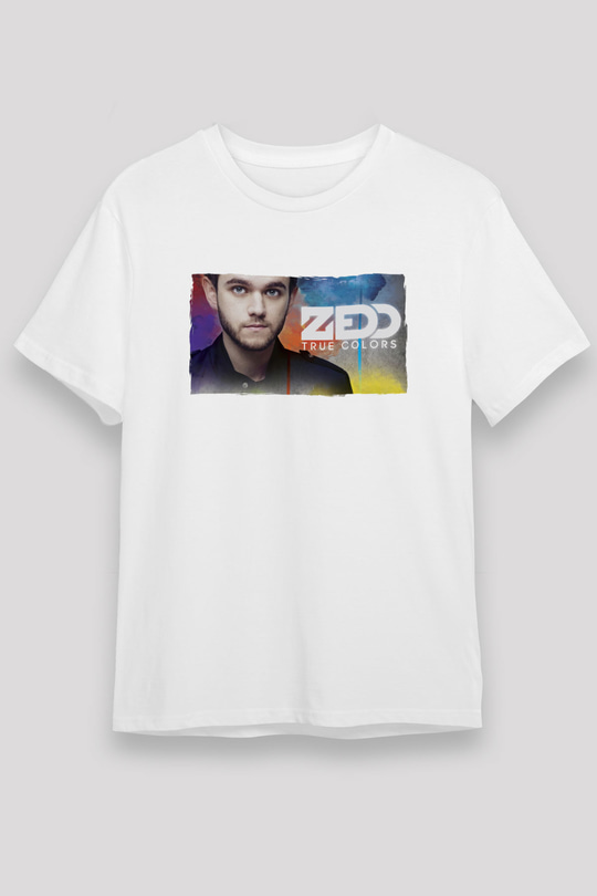 Zedd Beyaz Unisex Tişört T-Shirt - TişörtFabrikası