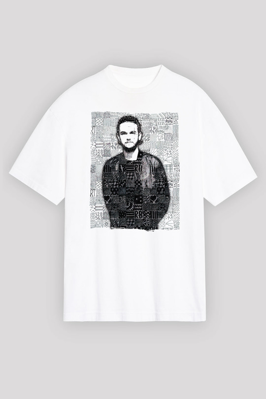 Zedd Beyaz Oversize Tişört Oversize T-shirt - TişörtFabrikası