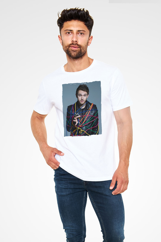 Zedd Beyaz Unisex Tişört T-Shirt - TişörtFabrikası