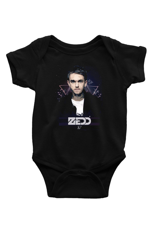 Zedd Siyah Bebek Body - Zıbın