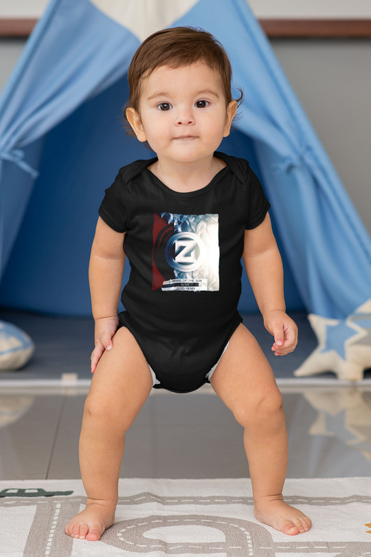 Zedd Siyah Bebek Body - Zıbın
