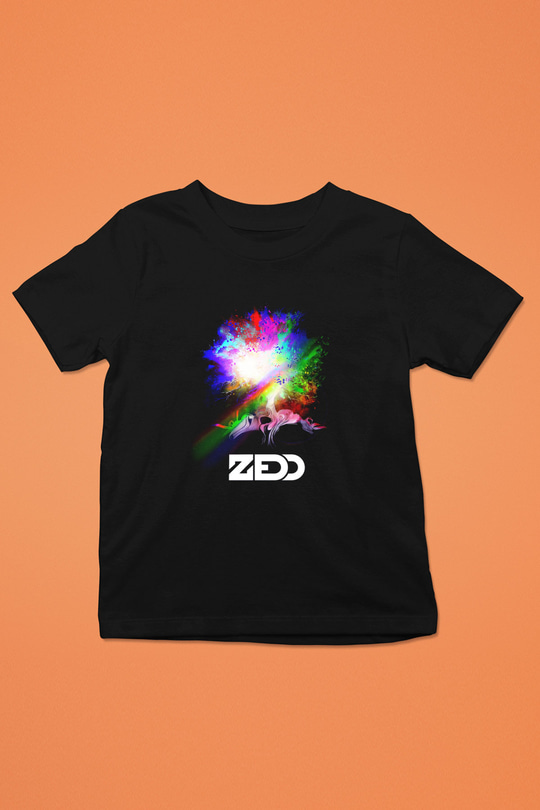 Zedd Siyah Unisex Çocuk Tişört