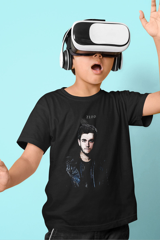 Zedd Siyah Unisex Çocuk Tişört