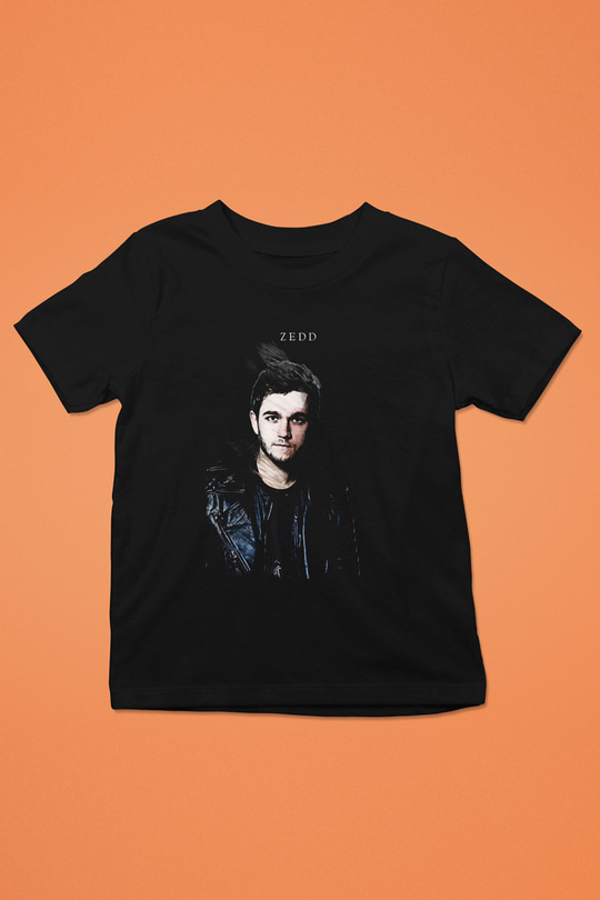 Zedd Siyah Unisex Çocuk Tişört