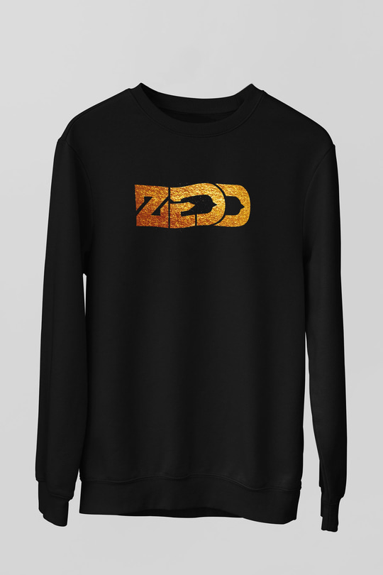 Zedd Siyah Unisex Sweatshirt