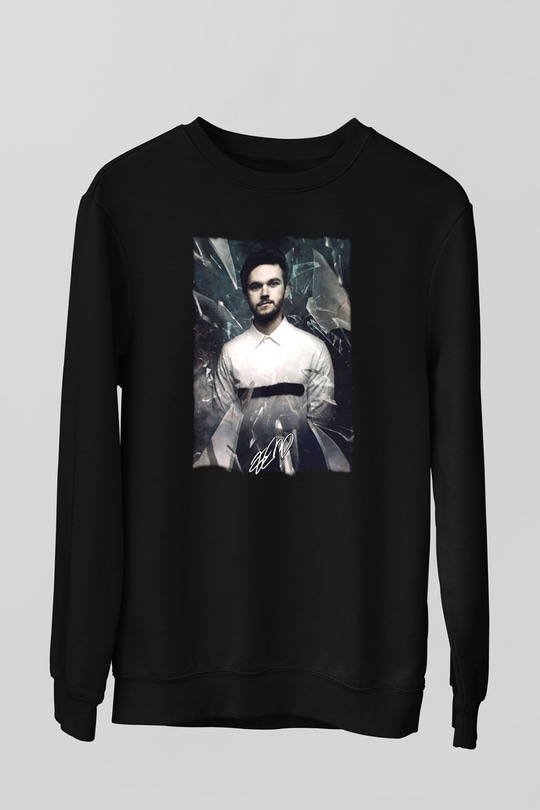 Zedd Siyah Unisex Sweatshirt