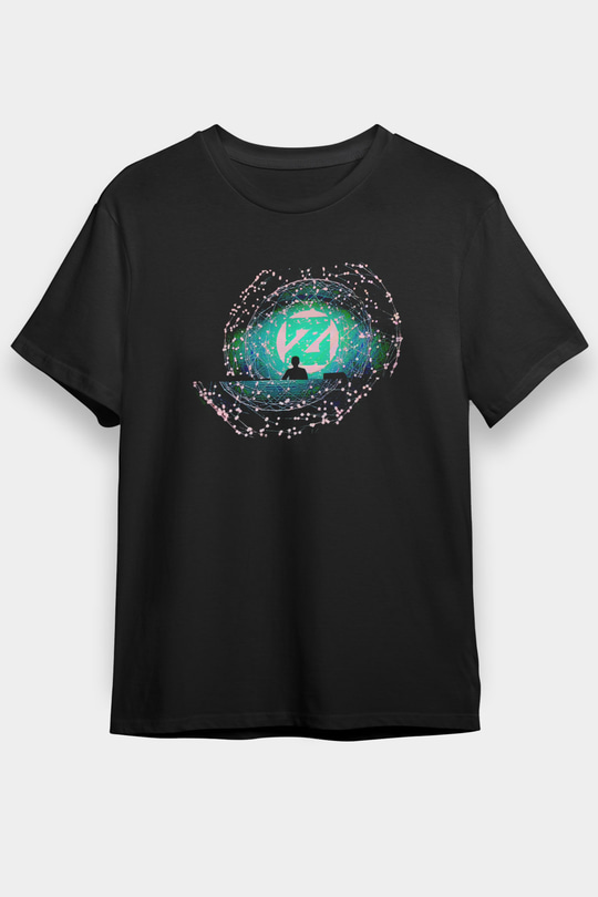 Zedd Siyah Unisex Tişört T-Shirt - TişörtFabrikası