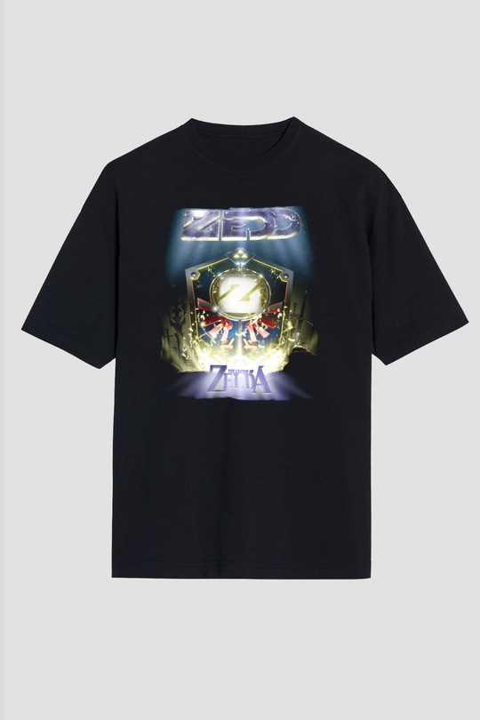 Zedd Siyah Oversize Tişört Oversize T-shirt - TişörtFabrikası
