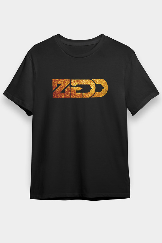 Zedd Siyah Unisex Tişört T-Shirt - TişörtFabrikası