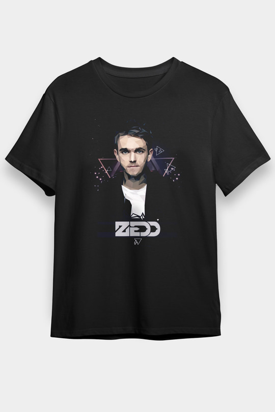 Zedd Siyah Unisex Tişört T-Shirt - TişörtFabrikası