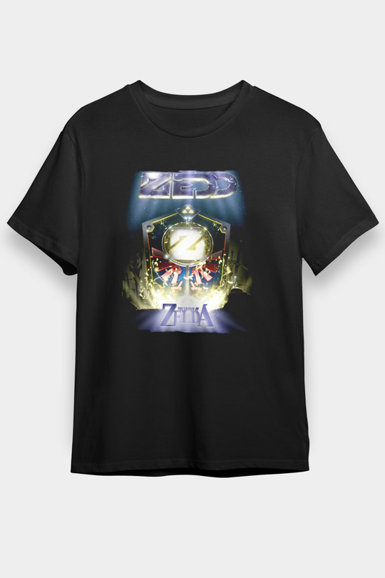 Zedd Siyah Unisex Tişört T-Shirt - TişörtFabrikası