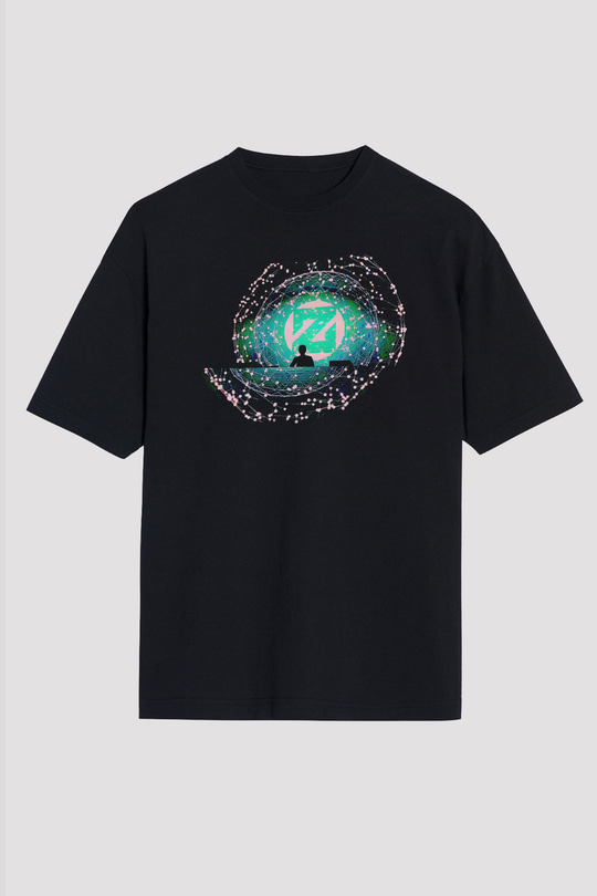 Zedd Siyah Oversize Tişört Oversize T-shirt - TişörtFabrikası