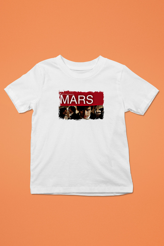 30 Seconds To Mars Baskılı Unisex Beyaz Çocuk Tişört