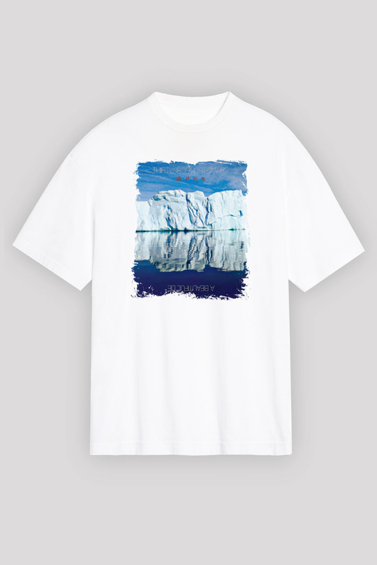 30 Seconds To Mars Baskılı Unisex Beyaz Oversize Tişört