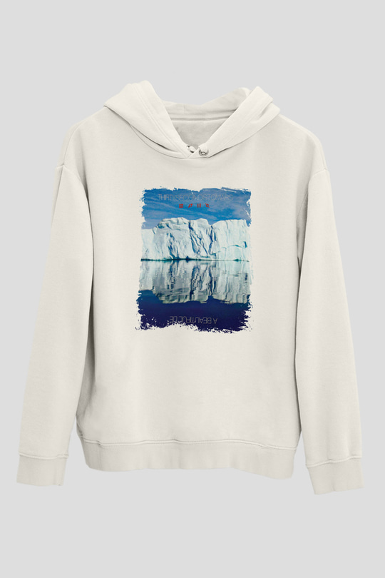 30 Seconds To Mars Baskılı Unisex Beyaz Hoodie