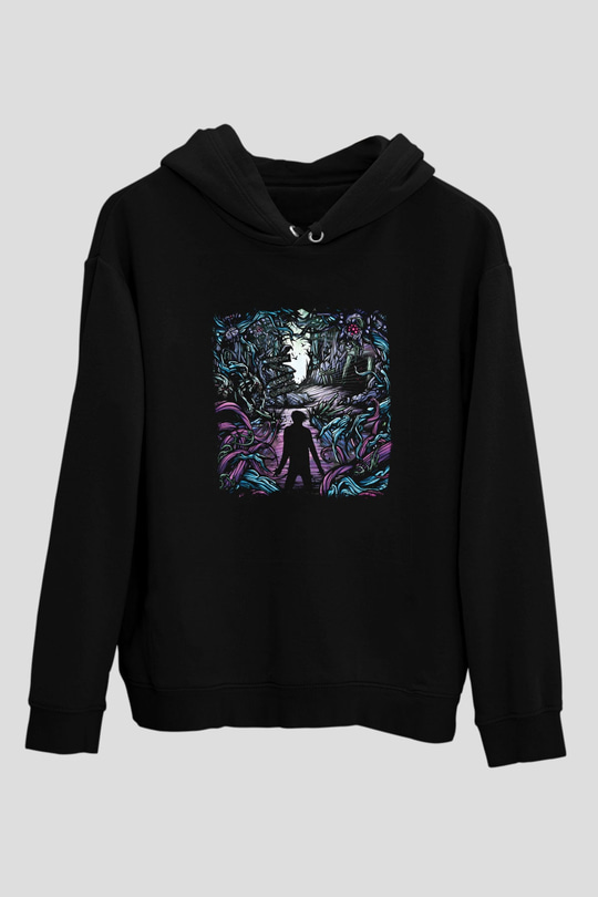 A Day to remember Baskılı Unisex Siyah Hoodie