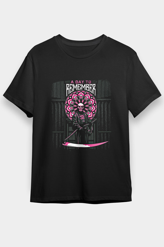 A Day to remember Baskılı Unisex Siyah Tişört