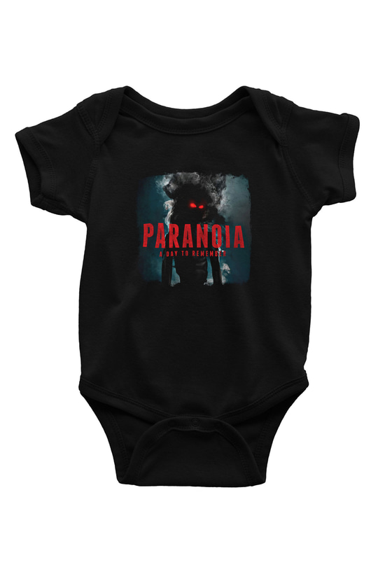 A Day to remember Baskılı Unisex Siyah Bebek Body - Zıbın
