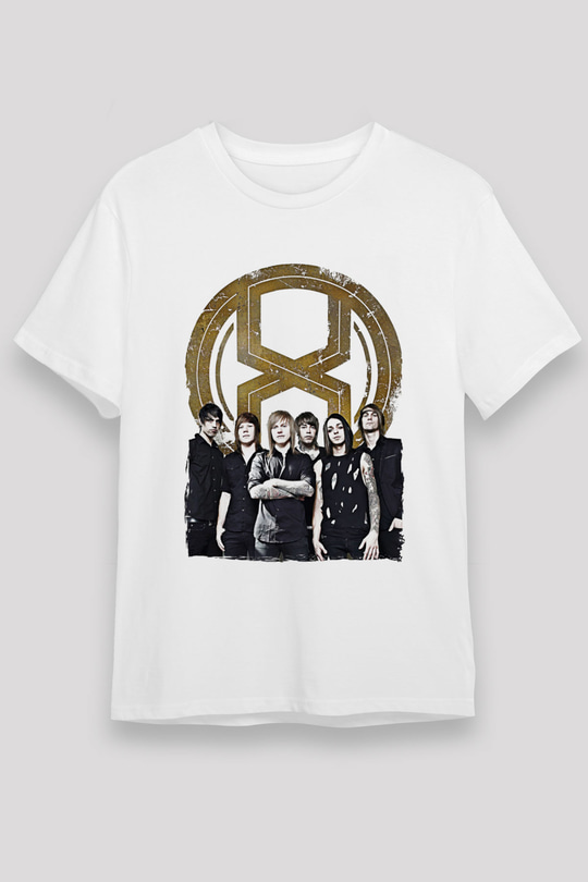 A Skylit Drive Baskılı Unisex Beyaz Tişört - Tshirt