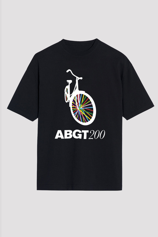 Above and Beyond Siyah Unisex Oversize Tişört T-Shirt
