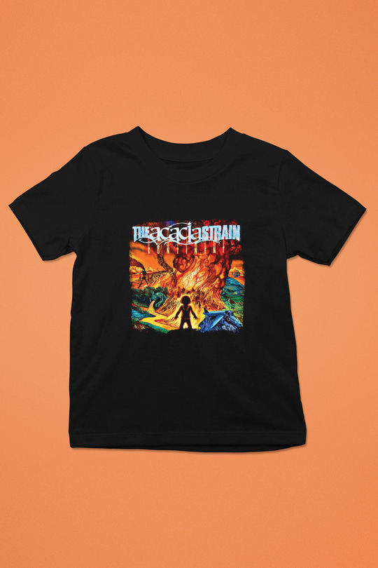 Acacia Strain Baskılı Unisex Siyah Çocuk Tişört