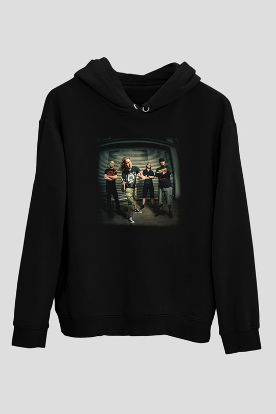 Accuser Siyah Unisex Hoodie