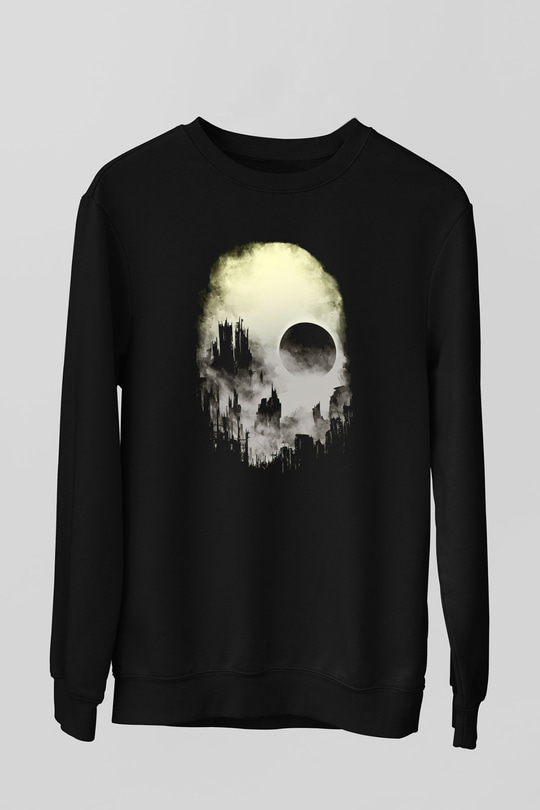 Accuser Siyah Unisex Sweatshirt