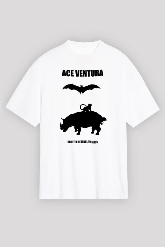 Ace Ventura Siyah Unisex Tişört