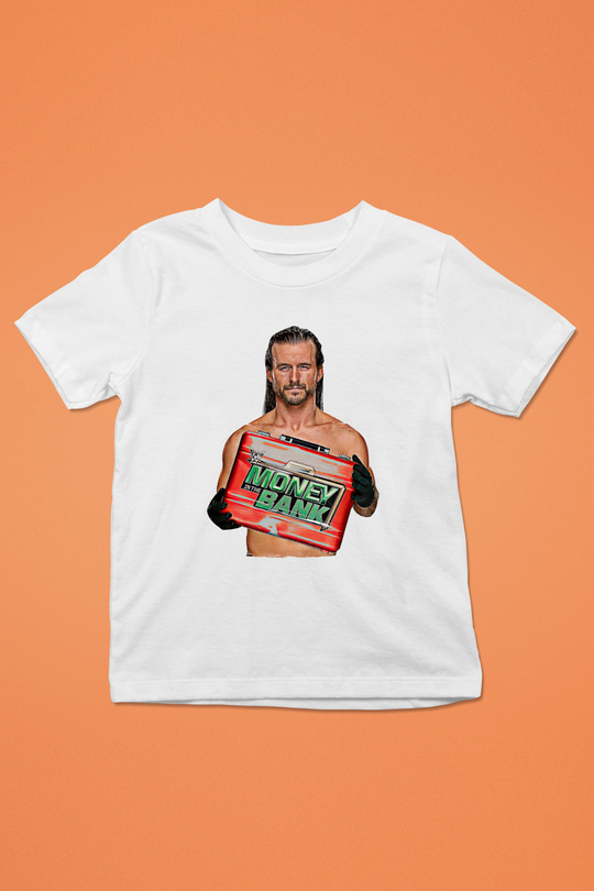 Adam Cole Baskılı Beyaz Unisex Beyaz Çocuk Tişört - Tshirt