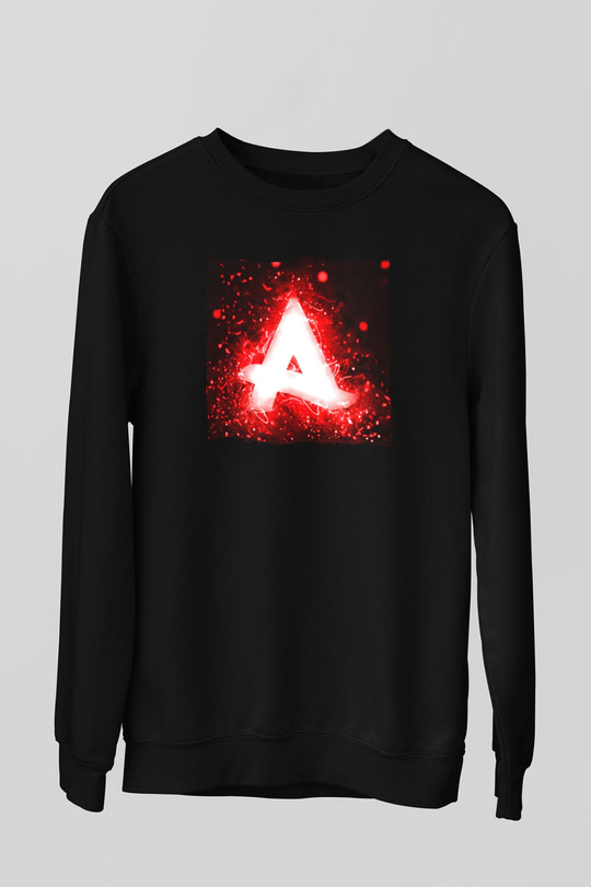 Afrojack Siyah Unisex Sweatshirt
