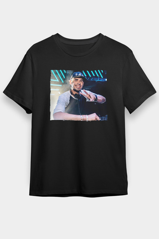 Afrojack Siyah Unisex Tişört T-Shirt - TişörtFabrikası