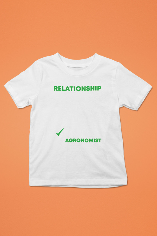 Agronomist Beyaz Unisex Çocuk Tişört