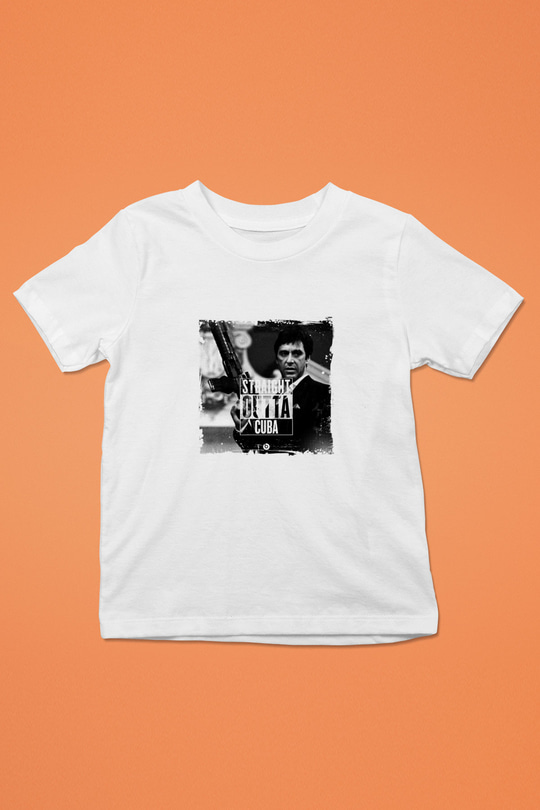 Al Pacino Unisex Baskılı Beyaz Çocuk Tişört