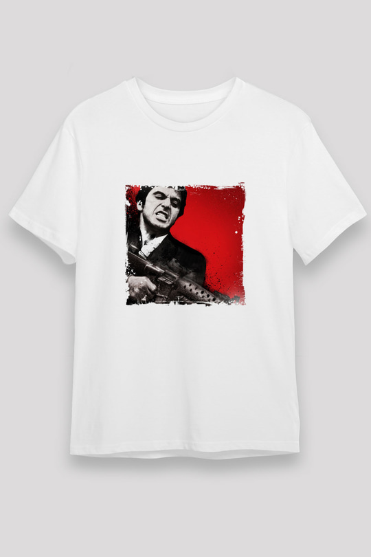 Al Pacino Unisex Baskılı Beyaz Tişört